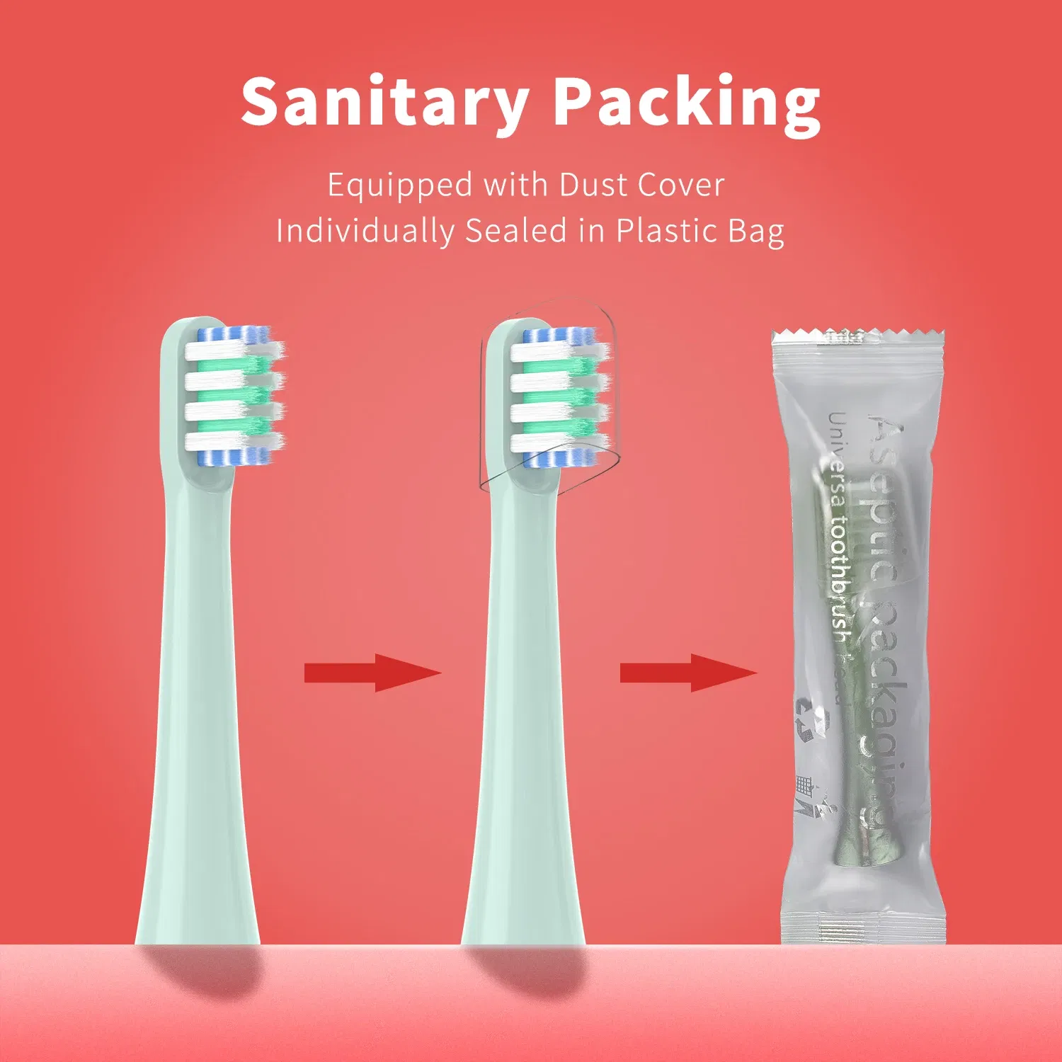 Color: green - Replacement Toothbrush Heads Compatible with Colgate Hum Connected Smart Battery Toothbrush Refill Head,12 Pack