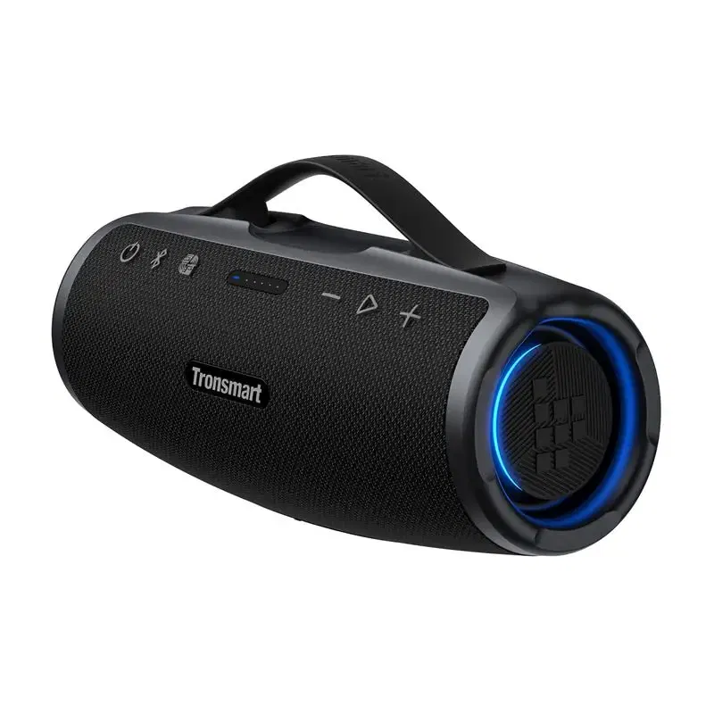 Color: Blue, Ships From: CHINA - New! Tronsmart Mirtune S100 Speaker 50W Bluetooth Speaker with IPX7 Waterproof, APP Control, Built-in Powerbank & Retractable