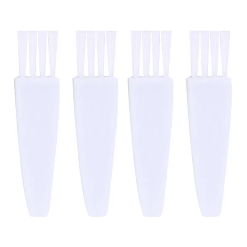 Color: WHITE - 20pcs Mini Brushes Cleaning Dust Remover Anti Static Nylon Bristles PP Handle Portable Tool PC Keyboards Phone Electronic Device