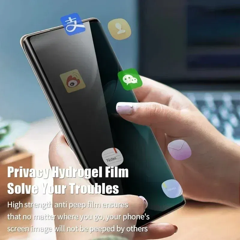 Color: black, Bundle: 5 Pieces, Material: Anti Peeping - 3PCS Anti Spy Privacy Hydrogel Film for Moto G86 G85 G84 G75 G73 G62 G60s G56 G55 G54 G53 G52 G51 G100 G200 5G Screen Protector