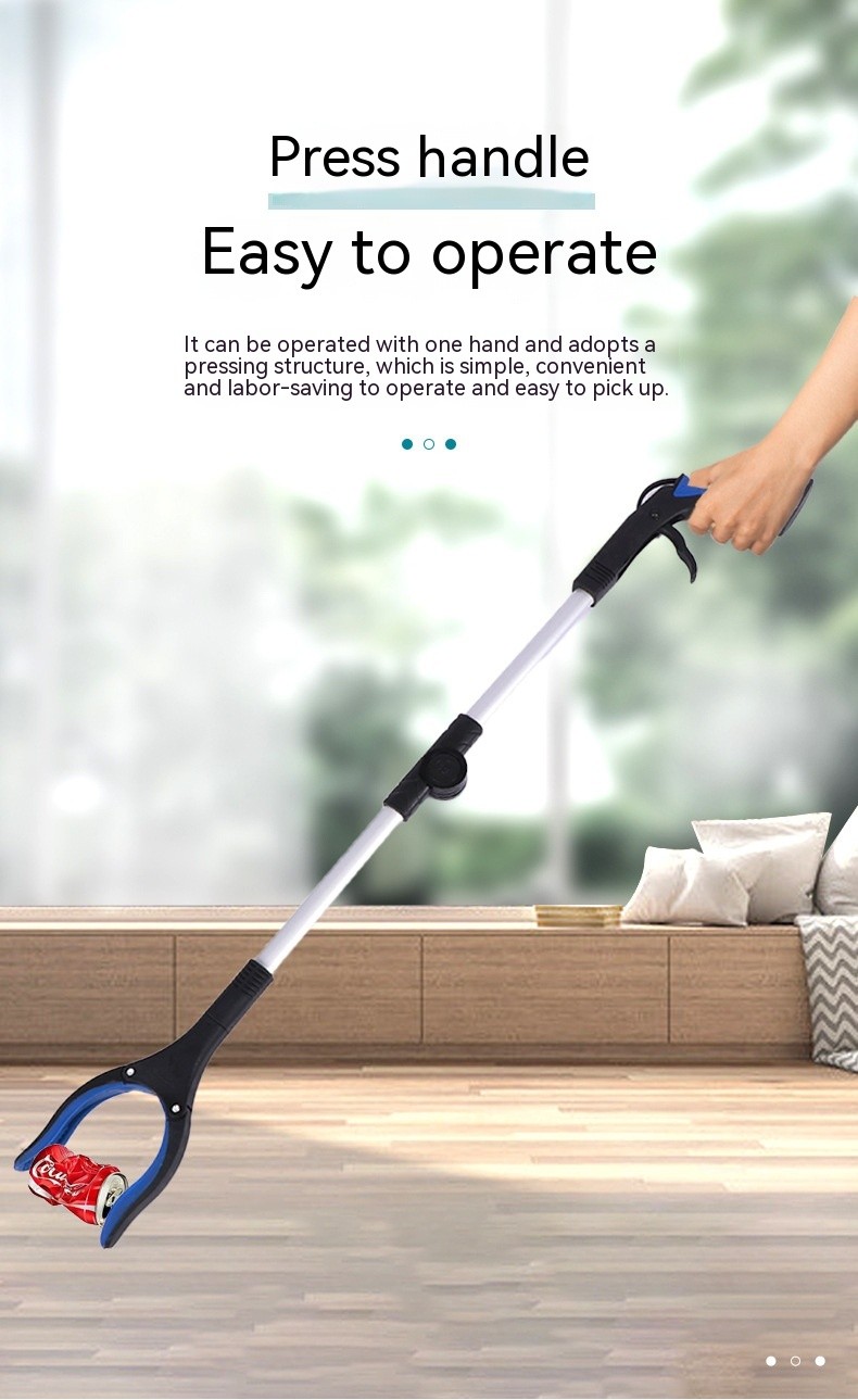 Foldable Grabber With 360° Swivel Clip