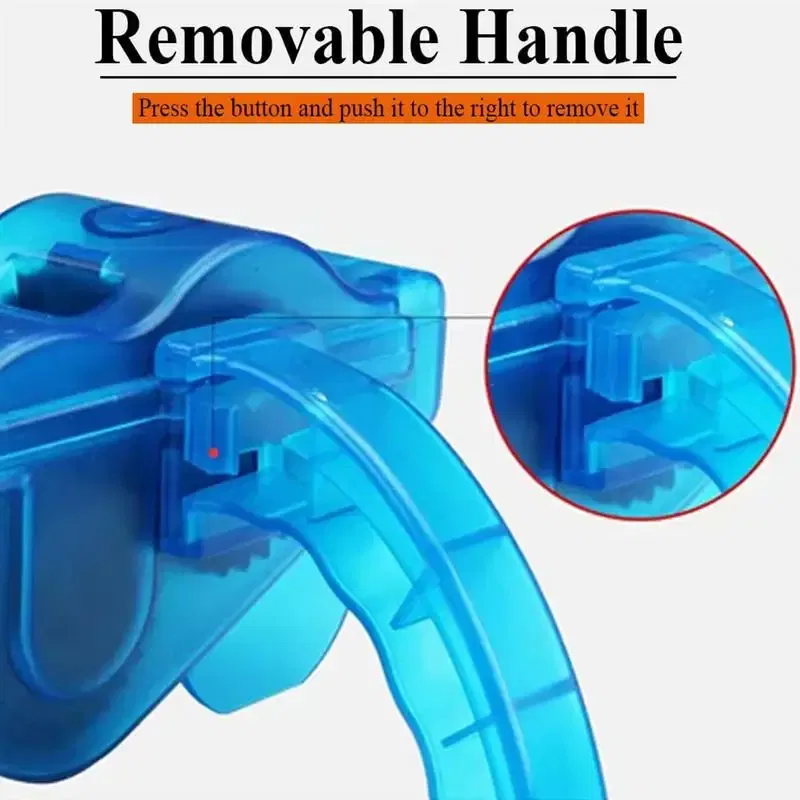 Ships From: CHINA - Portable Bicycle Chain Cleaner Bike Brushes Scrubber Wash Tool Mountain Cycling Cleaning Kit Outdoor Bicycle Repair Tools