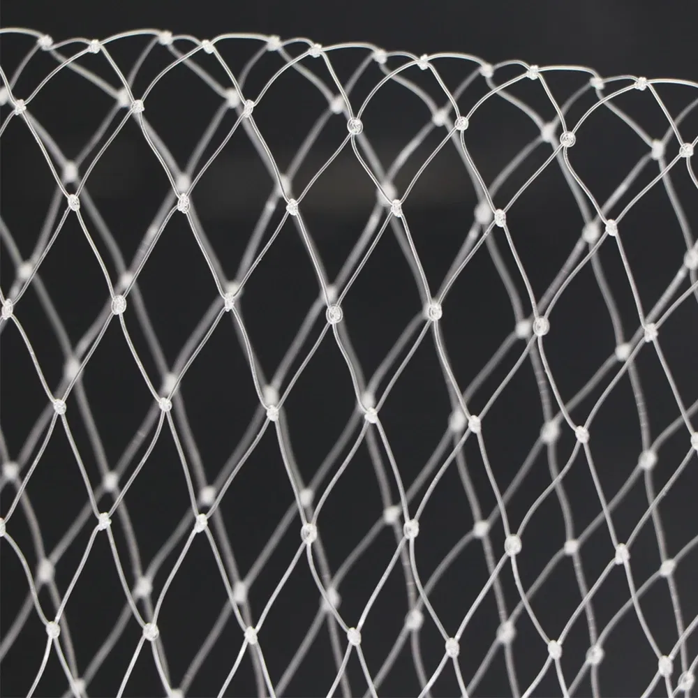 Color: WHITE, Size: M - 3x1-20M Anti-bird Netting Garden Outdoor Pest Barrier Knotted Square Mesh Protection Net Extra Strong Poultry Breeding Nylon Net