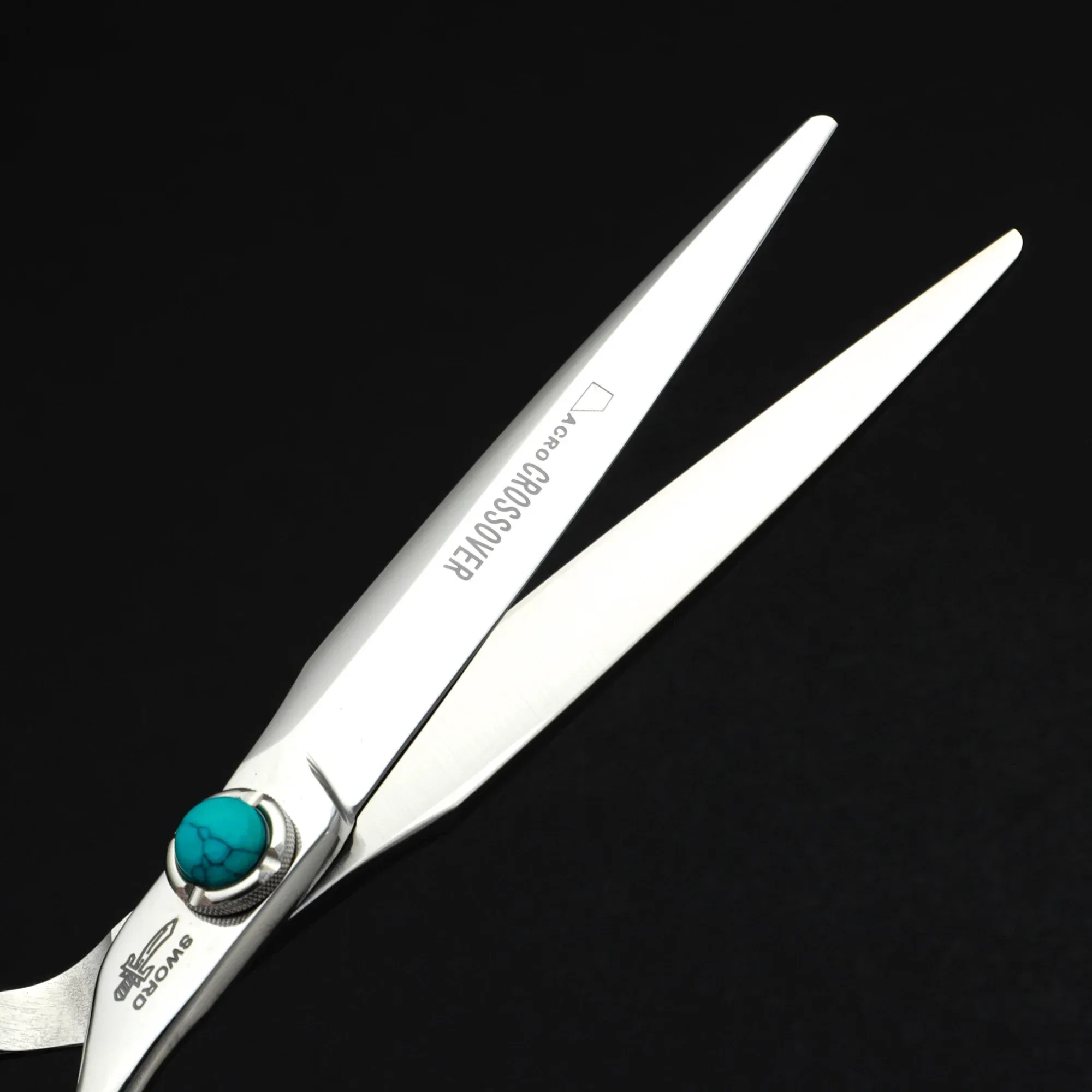 Color: Brown - MIZUTANI professional hairdressing scissors thinning shears 6-6.5-7 inch barber scissors VG10 steel Hair cutting machine