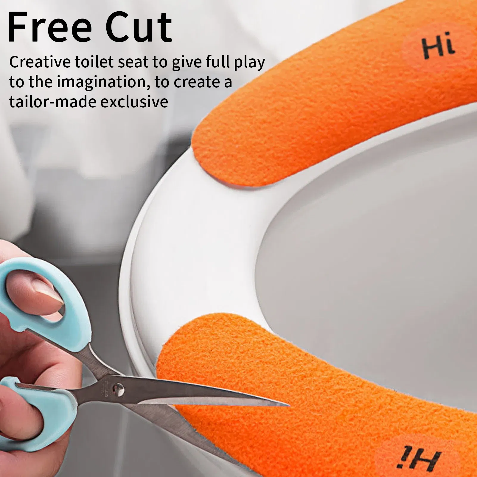 Color: PURPLE, Ships From: CN - Toilet Cover Cartoon Soft Toilet Seat Cushion Washable Plush Toilet Seat Covers Pads Electrostatic Adsorption Easy Installation