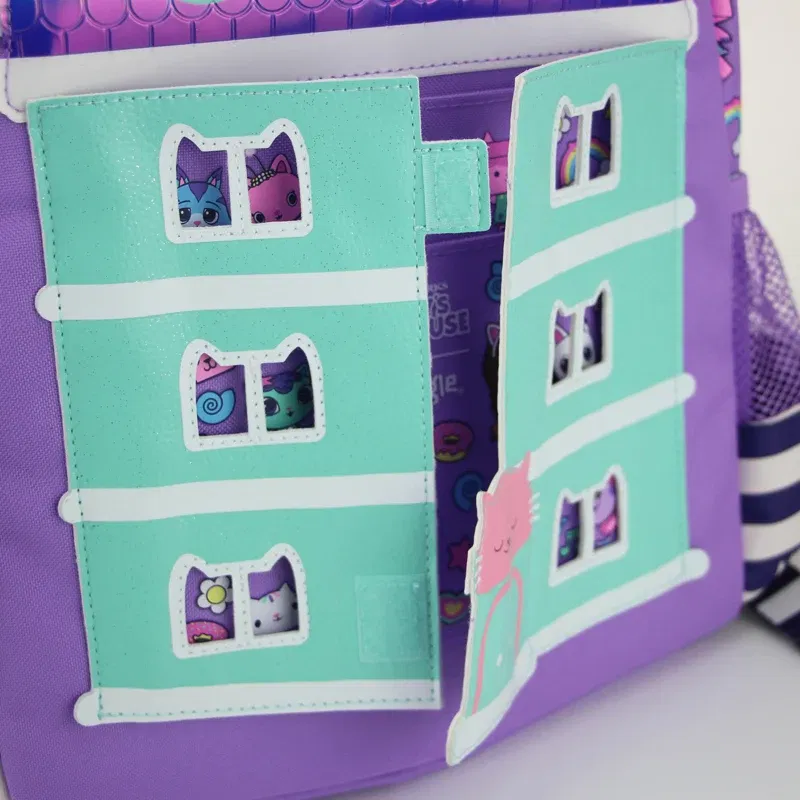 Color: SKY BLUE - Australia smiggle original children's schoolbag girls Gabby shoulder backpack Kawaii 3-7 year modeling bags 14 inch