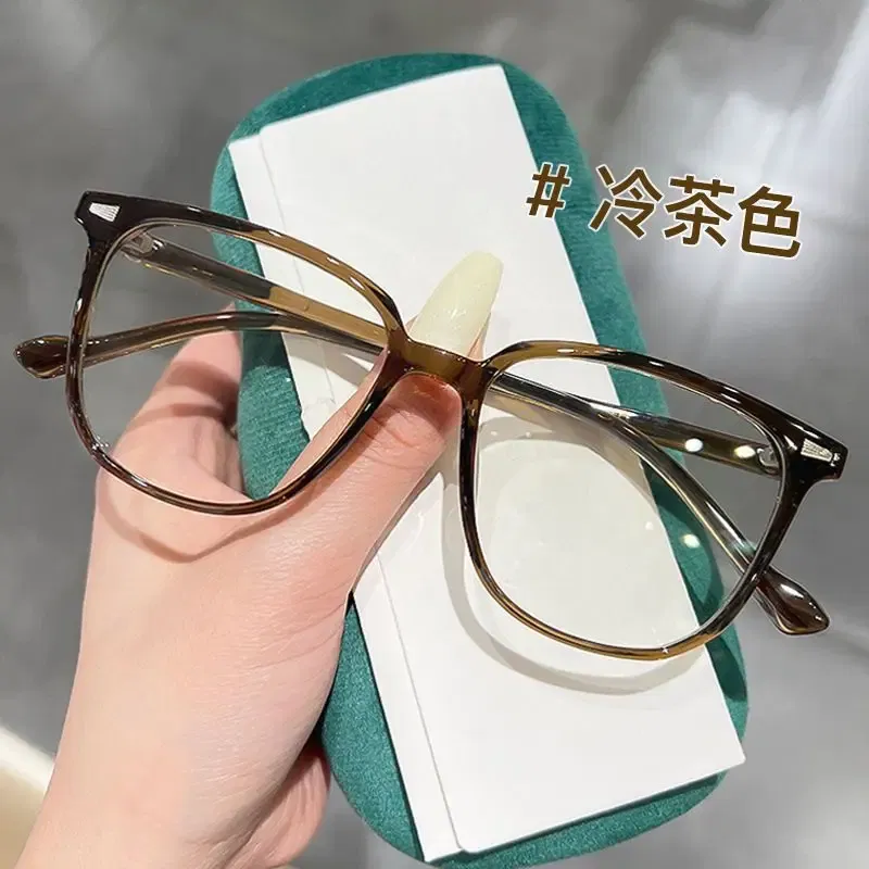 Color: MULTI, Frame Color: Gold, Ships From: CN - Transparent Computer Glasses Frame Women Men Anti Blue Light Square Eyewear Blocking Glasses Optical Spectacle Eyeglass