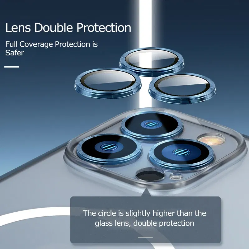 Color: Sky blue, Material: Vinyl - Magsafe Magnetic For IPhone 15 Promax Phone Case For iPhon 11 12 13 14 15 Pro Max Plus Lens Glass Ring Protection Silicone Cover