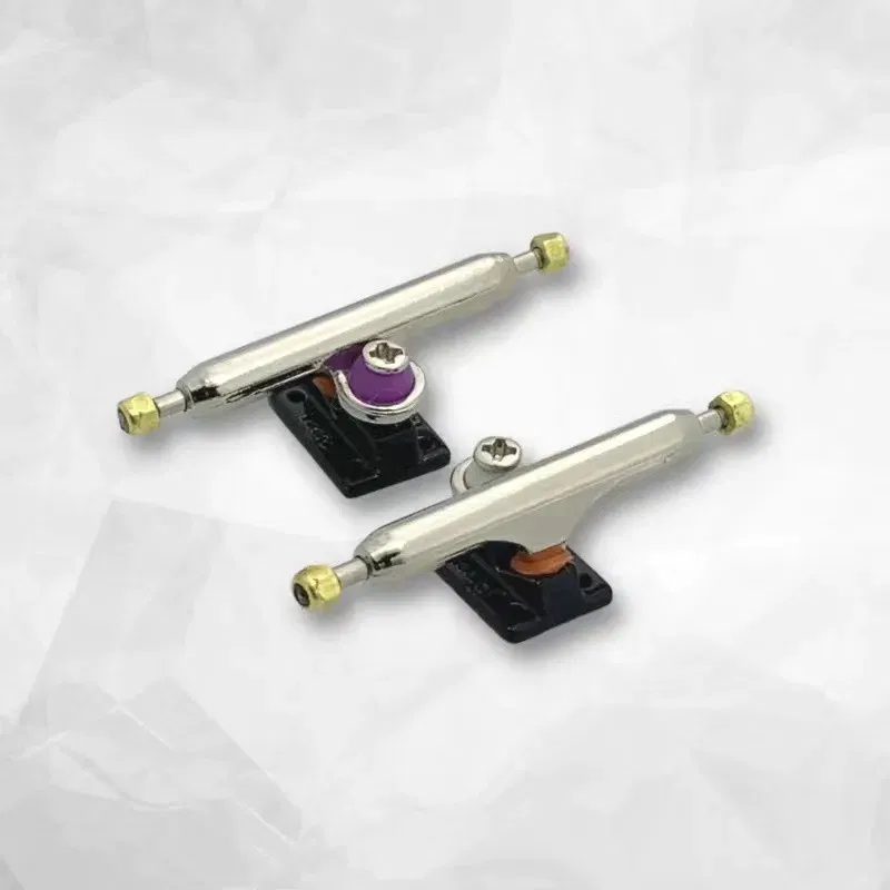 Color: black, Ships From: CHINA - 34mm Fingerboard Trucks with Soft Bushing and Pivot Cup for Finger Skateboard