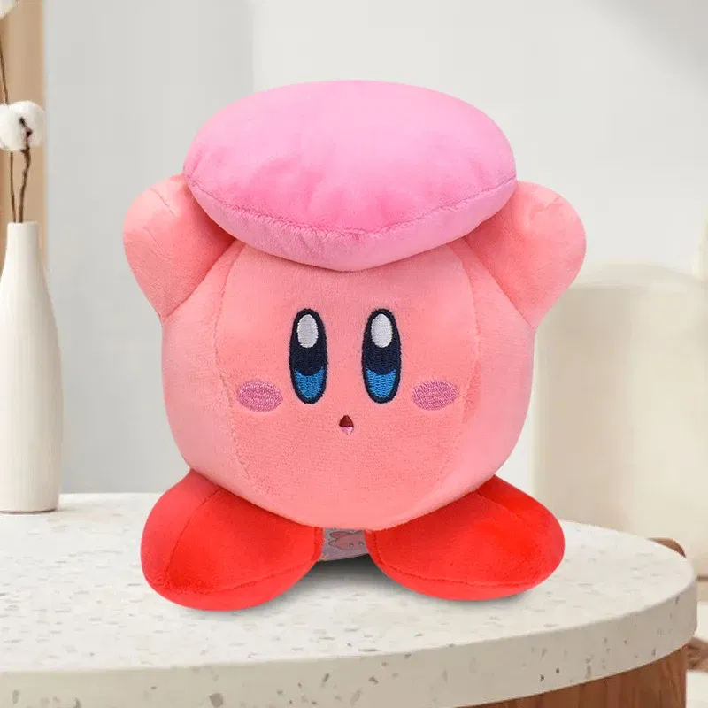 Color: Orange - Kirby King Dedede Waddle Dee Meta Knight Elfilin Plush Toy Kawaii Cartoon Peluche Doll for Kids Birthday Christmas Gift