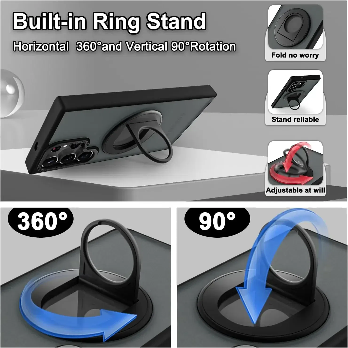 Material: nylon, Color: Blue - Luxury Magsafe Wireless Charging Case for Samsung S24 S23 S22 Ultra Plus Case Skin Feel Magnetic Shockproof S23 FE Cover