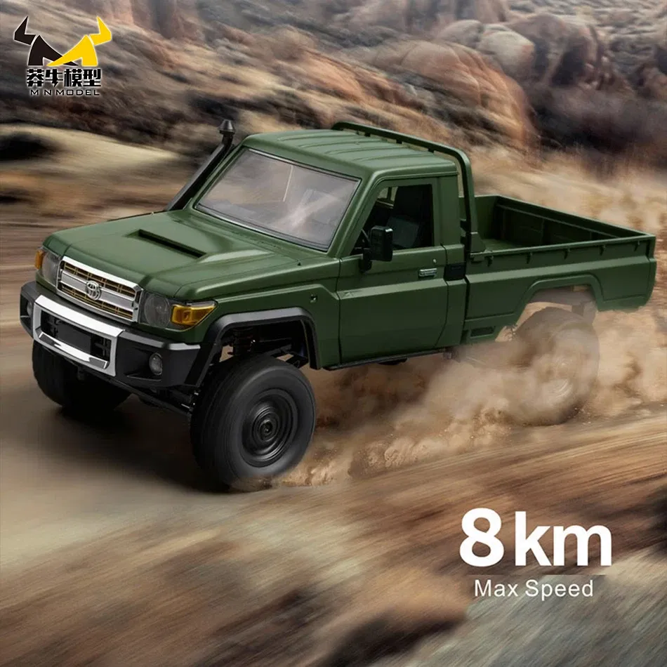 Color: camel - MN MODEL 1/12 4x4 2.4G Remote Control Climbing Car Professional LC79 Truck Off-road Vehicle Rock Crawler All Terrain Pickup Toy