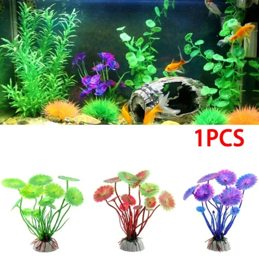 Color: green - Delysia King Fake Aquatic Plants