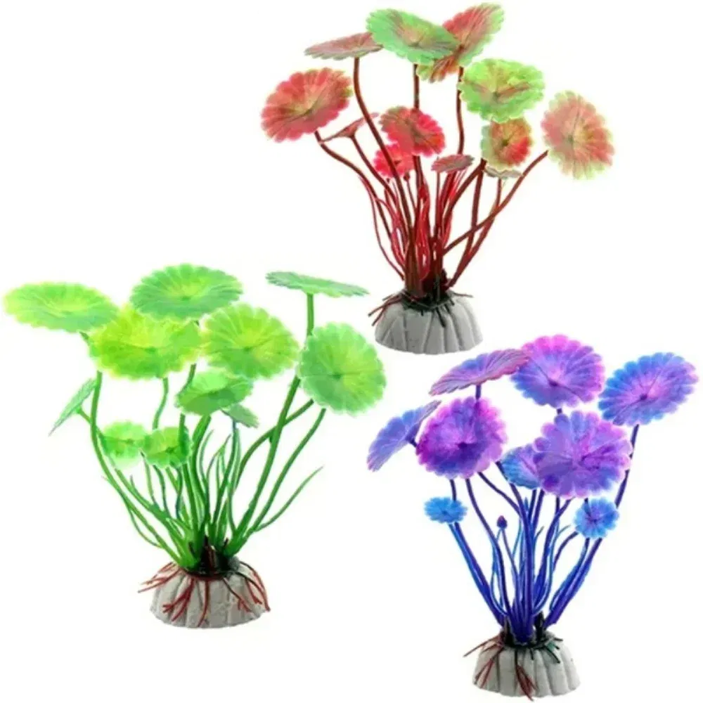 Color: green - Delysia King Fake Aquatic Plants