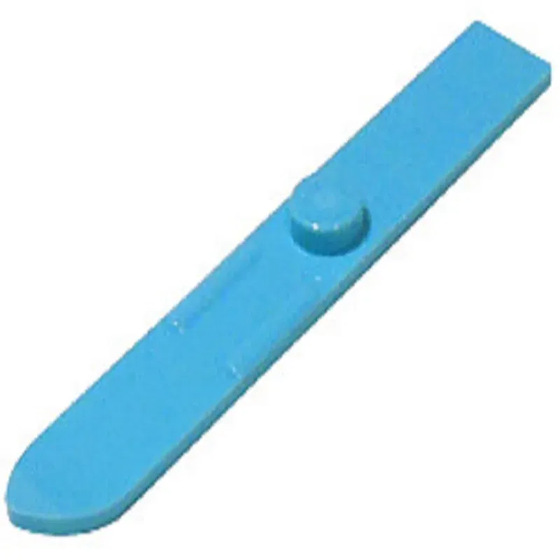 Color: GRAY - 10pcs MOC Brick Parts 18744 90509 Ski 6L Compatible Building Block Particle DIY Assmble Kid Puzzle Brain Toy Birthday Gift