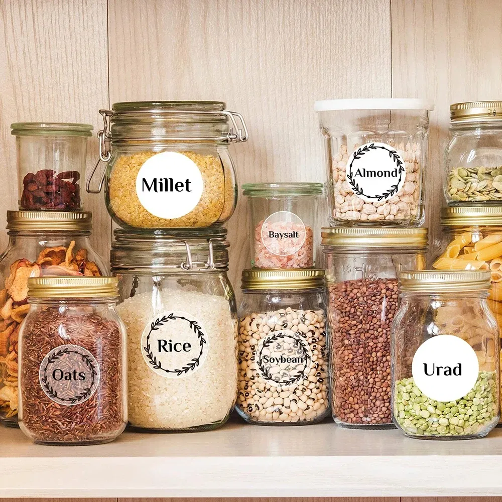 color: Yellow - Niimbot Round Color Label Sticker Self-adhesive Waterproof Thermal Sticker Label for B1/B21/B3S Label NIIMBOT