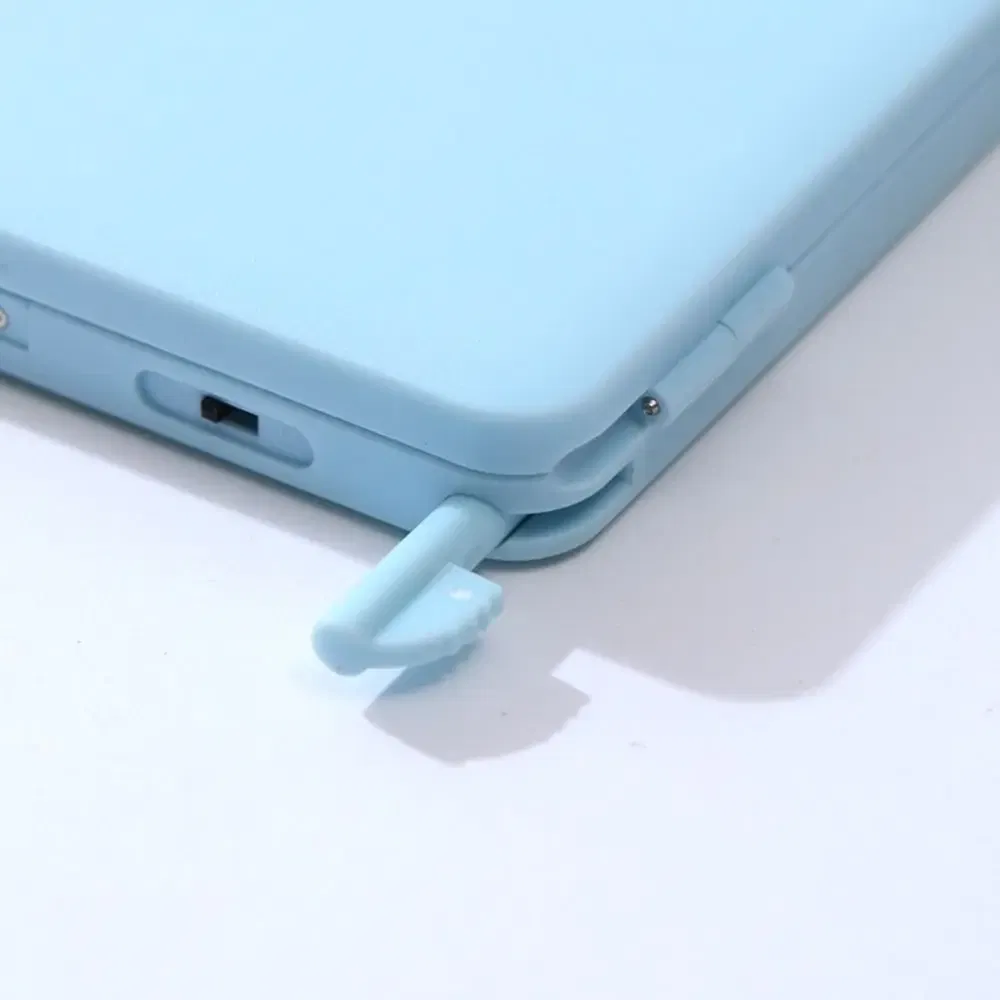 Color: Yellow - 2 IN 1 Scientific Calculator with LCD Notepad 12 Digits Math Calculator Portable Foldable Handwriting Board School Office