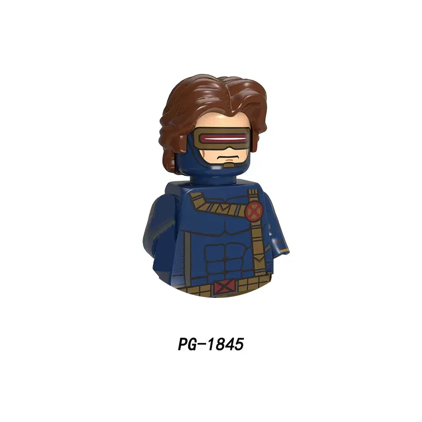 Color: Olive Green - Marvel Blocks Brick Hero Batman Joker Superman Catwoman Mini Figure Building blocks Hot Toy Children's party gift