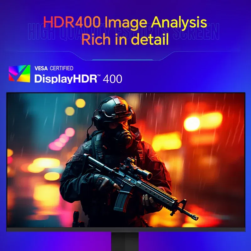 Color: black, Ships From: CHINA - 2025 Anmite 27" IPS 4K Monitor Ps4 LCD Computer Game High color gamut screen suitable for graphic designers