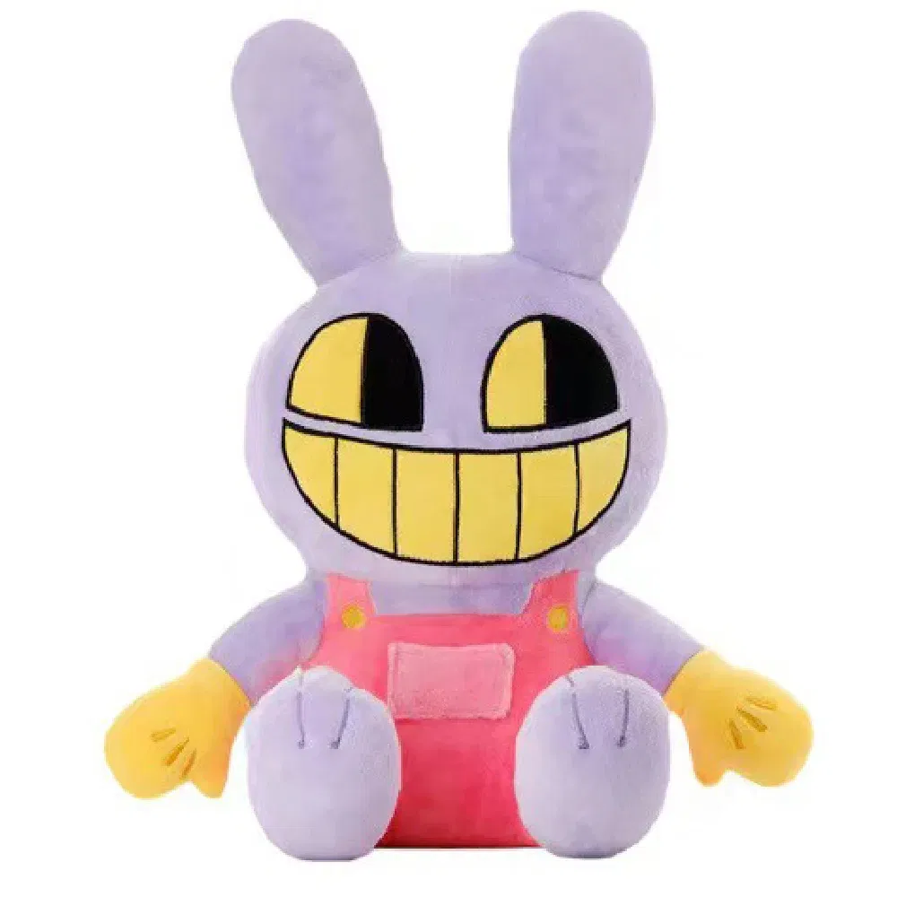 Color: FireBrick - The Amazing Digital Circus Plush Stuffed Plush Anime Plushie Theater Rabbit Cartoon Toys Kawaii Doll Christmas Gifts