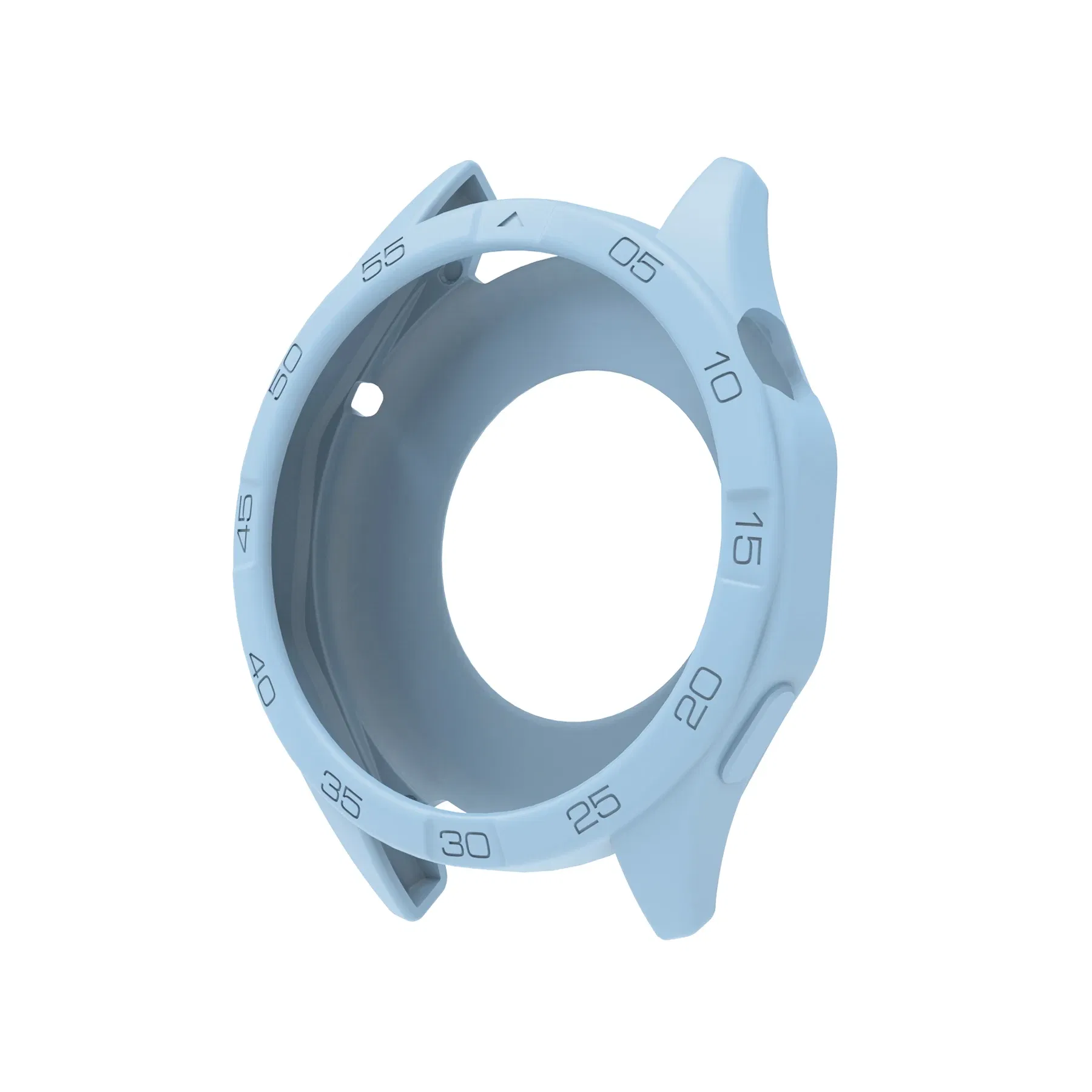 Color: P12/613, Dial Diameter: 2 - 3.9 Inches - Soft Silicone Case For Huawei Watch GT6/GT5/GT4 46mm Hollow Watch Shell Flexible and Durable Watch Protection Accessories