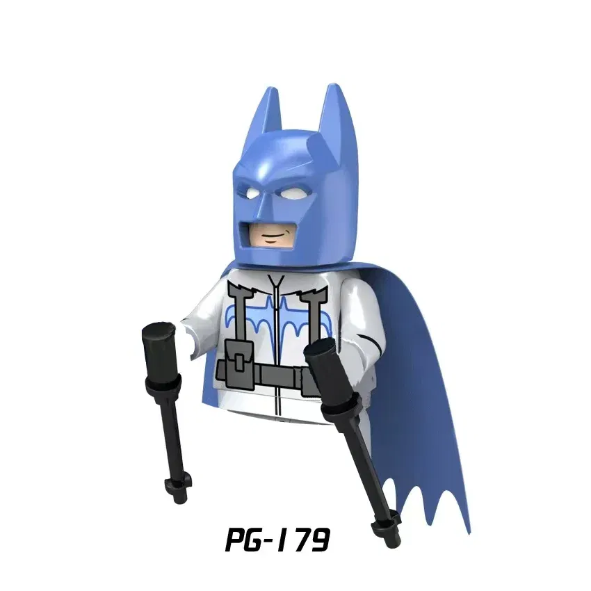 Color: Orange - Marvel Blocks Brick Hero Batman Joker Superman Catwoman Mini Figure Building blocks Hot Toy Children's party gift