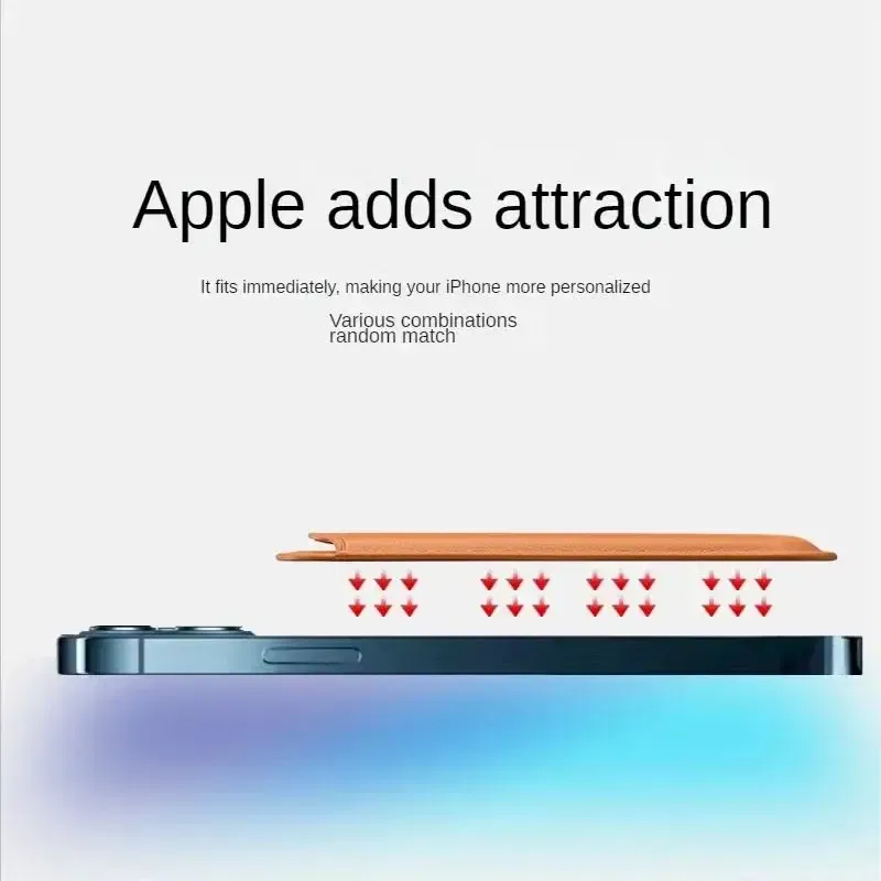 Material: leather, Color: Trans-dark Pink - Magsafe Series Magnetic Leather Card Holder Wallet Case for iPhone 15 14 Plus 13 12 Pro Max