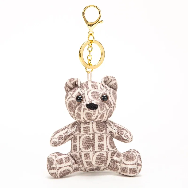 CHCH 2023 Fashion Classic Vintage Luggage Accessories Little Bear Pendant with Keychain