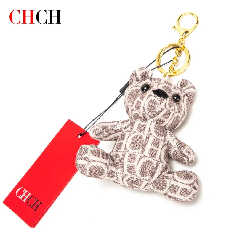 CHCH 2023 Fashion Classic Vintage Luggage Accessories Little Bear Pendant with Keychain