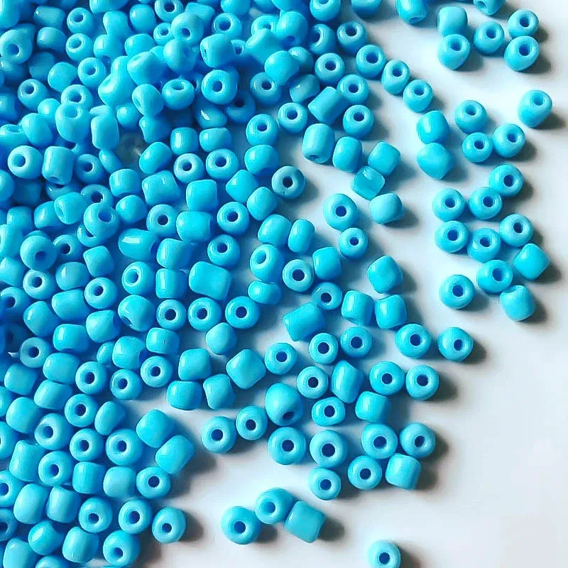 Color: Champagne, Item Diameter: 3mm - 2mm 3mm 4mm Glass Seed Loose Beads Small Charms DIY Craft Bracelet Beads for Jewelry Making Supplies Necklace Accessories