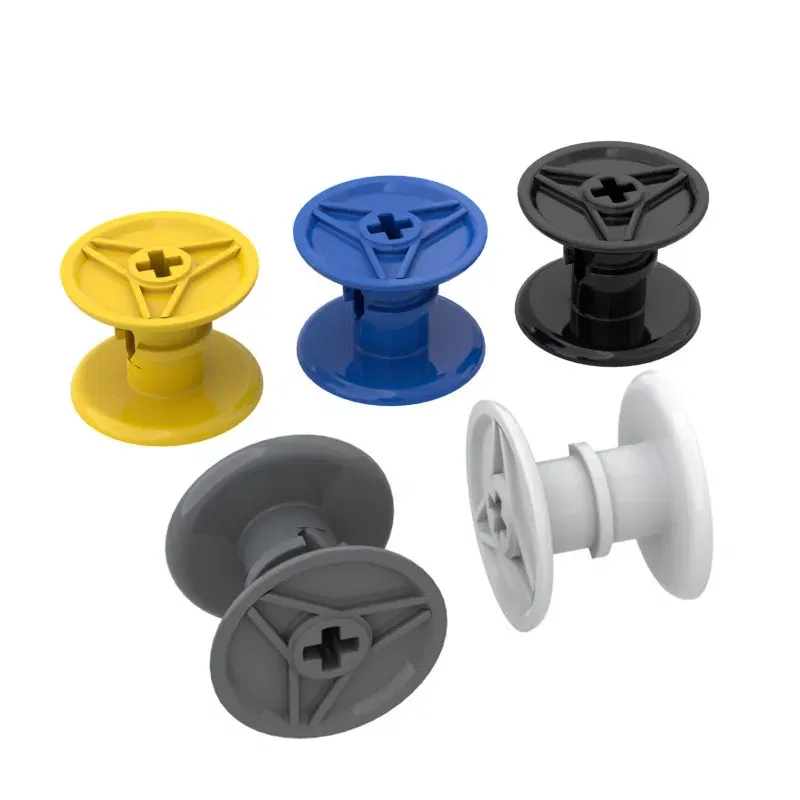 Color: DARK GRAY - 1 Pcs Buildings Blocks 32012 High-Tech Reel 3 x 2 Brick Collections Bulk Modular GBC MOC Set