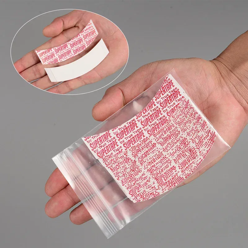 Color: green, Size: 6 yards - 36/72/108PCS Super tape Waterproof Hair Tape Double Side Adhesive Super Tape Lace Wig Toupee Replacement Hairdresser Accessories