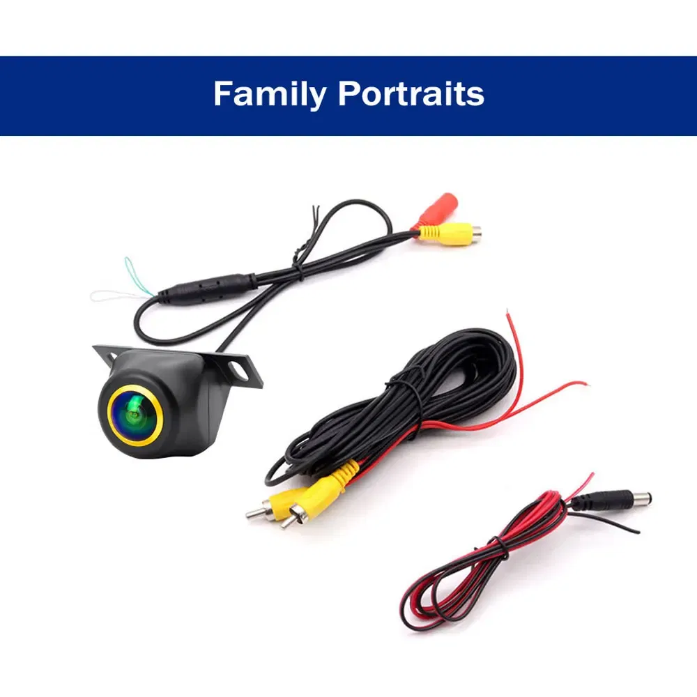 AHD CCD 1080P Car Radio Dynamic Trajectory Rear View Camera Moving Parking Line Reverse Backup Tracks For Android Stereo Monitor