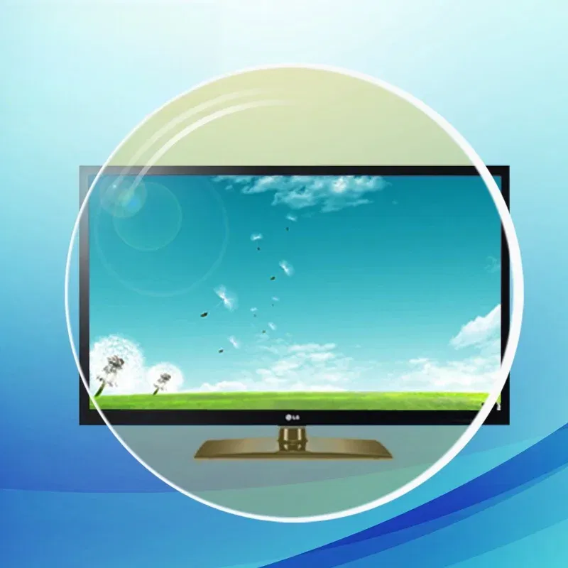 Lenses Color: green, Ships From: CHINA, Lens Index: 1.74 - JAEVAR Blue Light Blocking Lenses 1.56/1.61/1.67/1.74 HD Myopia Hyperopia Office Computer Optical Prescription Lenses 1 Pair