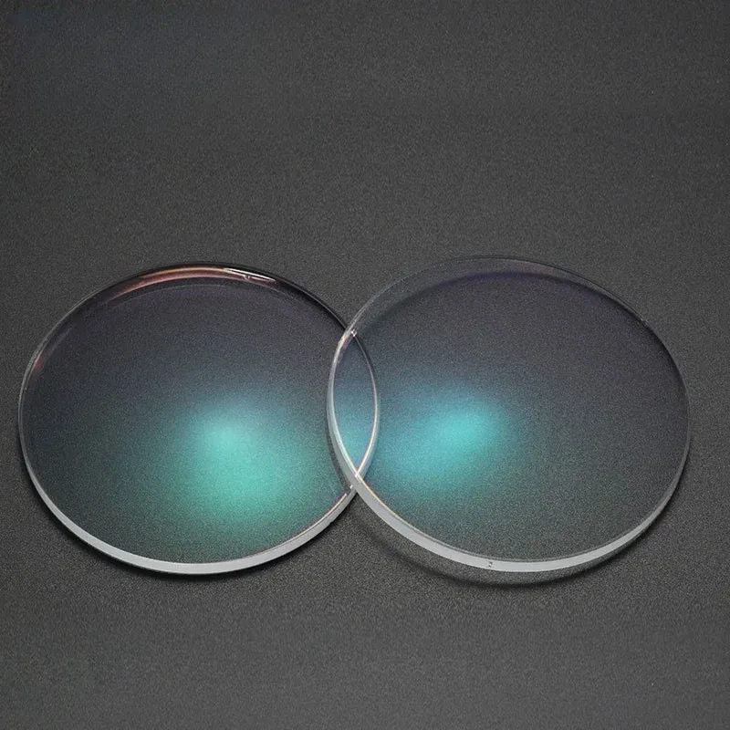 Lenses Color: green, Ships From: CHINA, Lens Index: 1.74 - JAEVAR Blue Light Blocking Lenses 1.56/1.61/1.67/1.74 HD Myopia Hyperopia Office Computer Optical Prescription Lenses 1 Pair