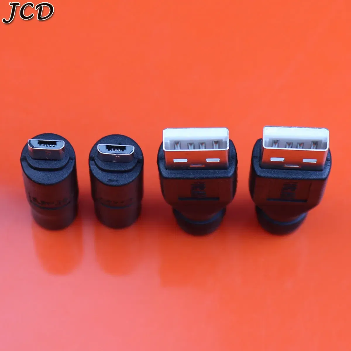 Color: army green - JCD 1pcs 3.5x1.35 4.0x1.7mm DC Power Female to Micro USB 2.0 Male Plug Connector Adapter for Smartphone Tablet Charger Converter