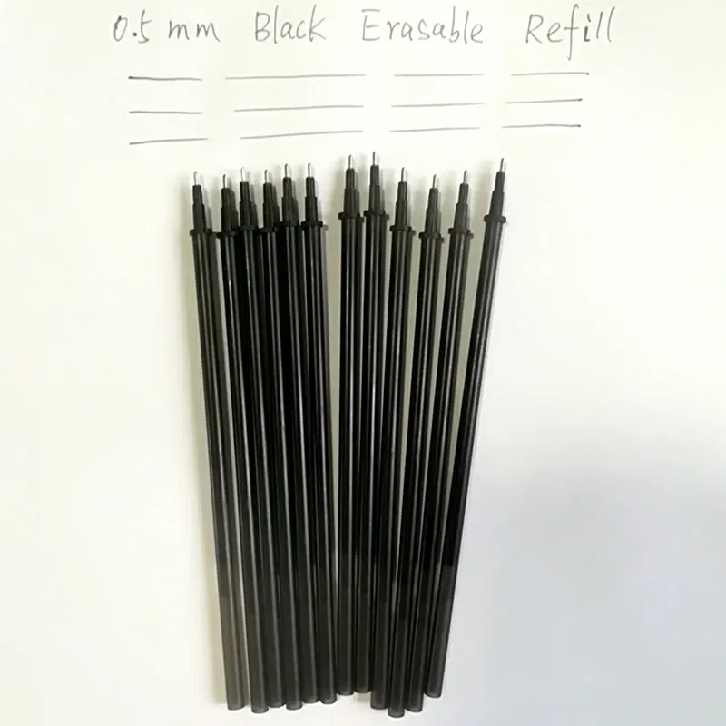 Color: lanvender - Gel Ink Refills and Friction Erasable Gel Pens Extra Fine Point 0.5 mm Black Red Blue Ink