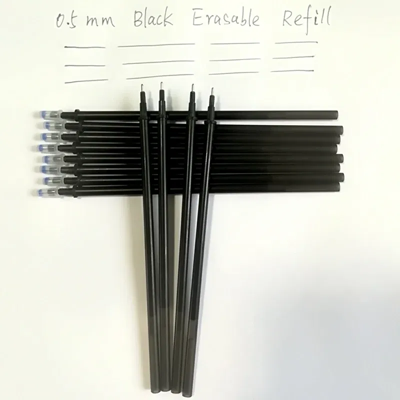 Color: lanvender - Gel Ink Refills and Friction Erasable Gel Pens Extra Fine Point 0.5 mm Black Red Blue Ink