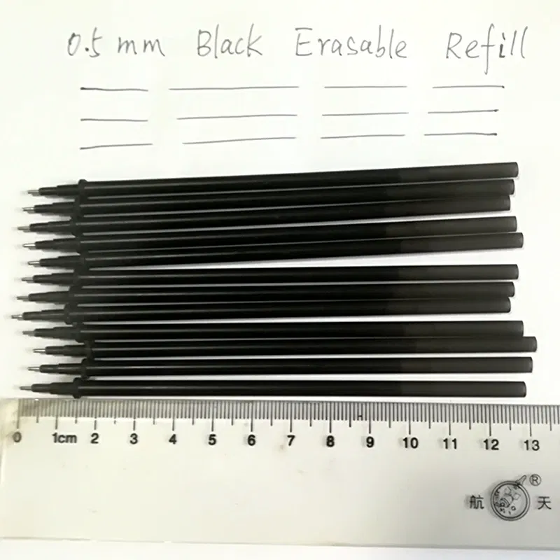 Color: lanvender - Gel Ink Refills and Friction Erasable Gel Pens Extra Fine Point 0.5 mm Black Red Blue Ink