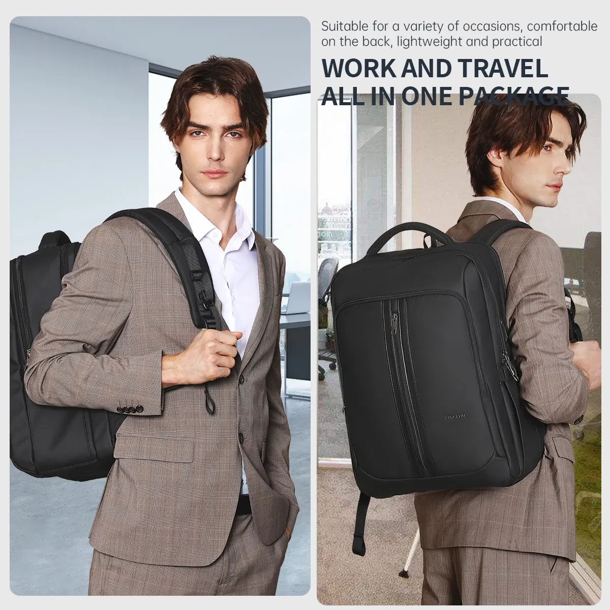 Color: Blue, Ships From: CHINA - Tigernu Backpacks For Men Bags For Business Backpack 15.6 17inch Laptop Backpacks Male Travel Backpack Bags Schoolbags Knapsack