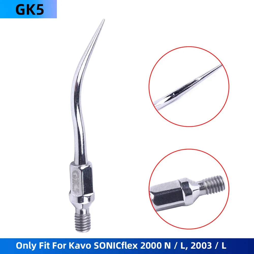 Color: Silver, Ships From: CHINA - 1PC Dental Ultrasonic Scaler Tip Multifunction Scaling Periodontics Endodontics Fit For KAVO SONICflex 2000 N / L, 2003 / L