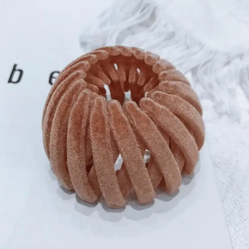 Ships From: United States - Ponytail Hairpin Bun Maker Hair Styling Tool Anti-Slip Bun Maker Hair Styling Tool Claw Clip Holder Light Weight For Daily Wear