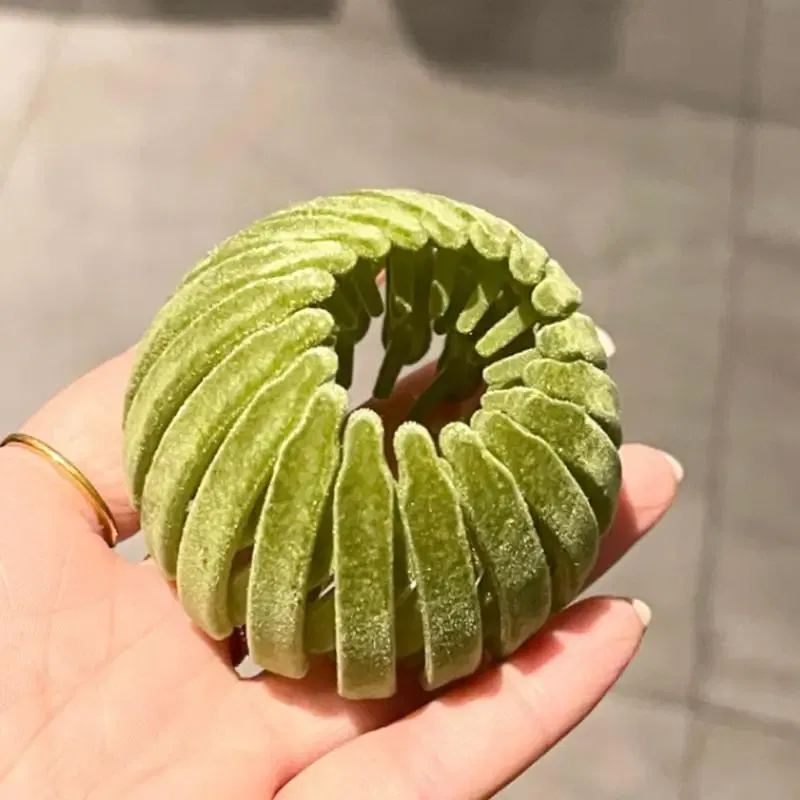 Ships From: United States - Ponytail Hairpin Bun Maker Hair Styling Tool Anti-Slip Bun Maker Hair Styling Tool Claw Clip Holder Light Weight For Daily Wear