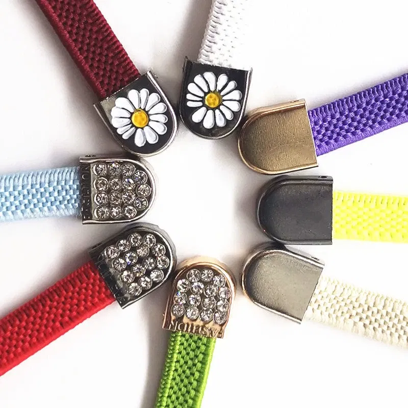 Color: Beige, Ships From: CHINA - No Tie Shoelace Buckle Shoelaces Metal Buckle for Men Women Kids Sneakers Aluminum Capsules Lock Kits Shoe Laces Accessories 4ps