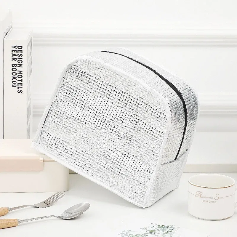 Color: Dark Grey - Cartoon Lunch Bag Portable Insulated Thermal Heat Children's Bento Bag Picnic Tote Kid School Lunch Box Bags Cooler Ice Pack New