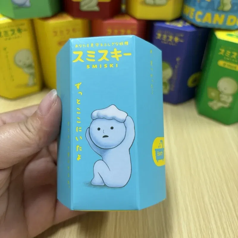 Color: Yellow, Size: 12" - SMISKI Multiple Series Noctilucent Green Doll Blind Mystery Box Action Figures Decoration Desktop Model Toy For Surprise Gift