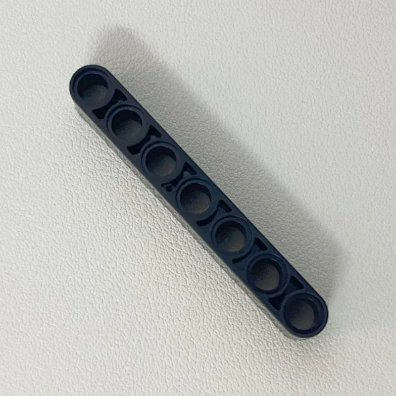 Color: Dark Bluish Gray - 32524 Liftarm Thick 1 x 7 Bricks Toys For MOC Buildings Blocks Gifts Accessories Combination Mechanical