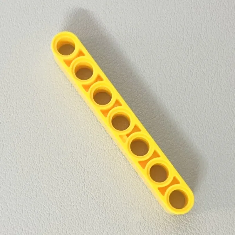 Color: Dark Bluish Gray - 32524 Liftarm Thick 1 x 7 Bricks Toys For MOC Buildings Blocks Gifts Accessories Combination Mechanical