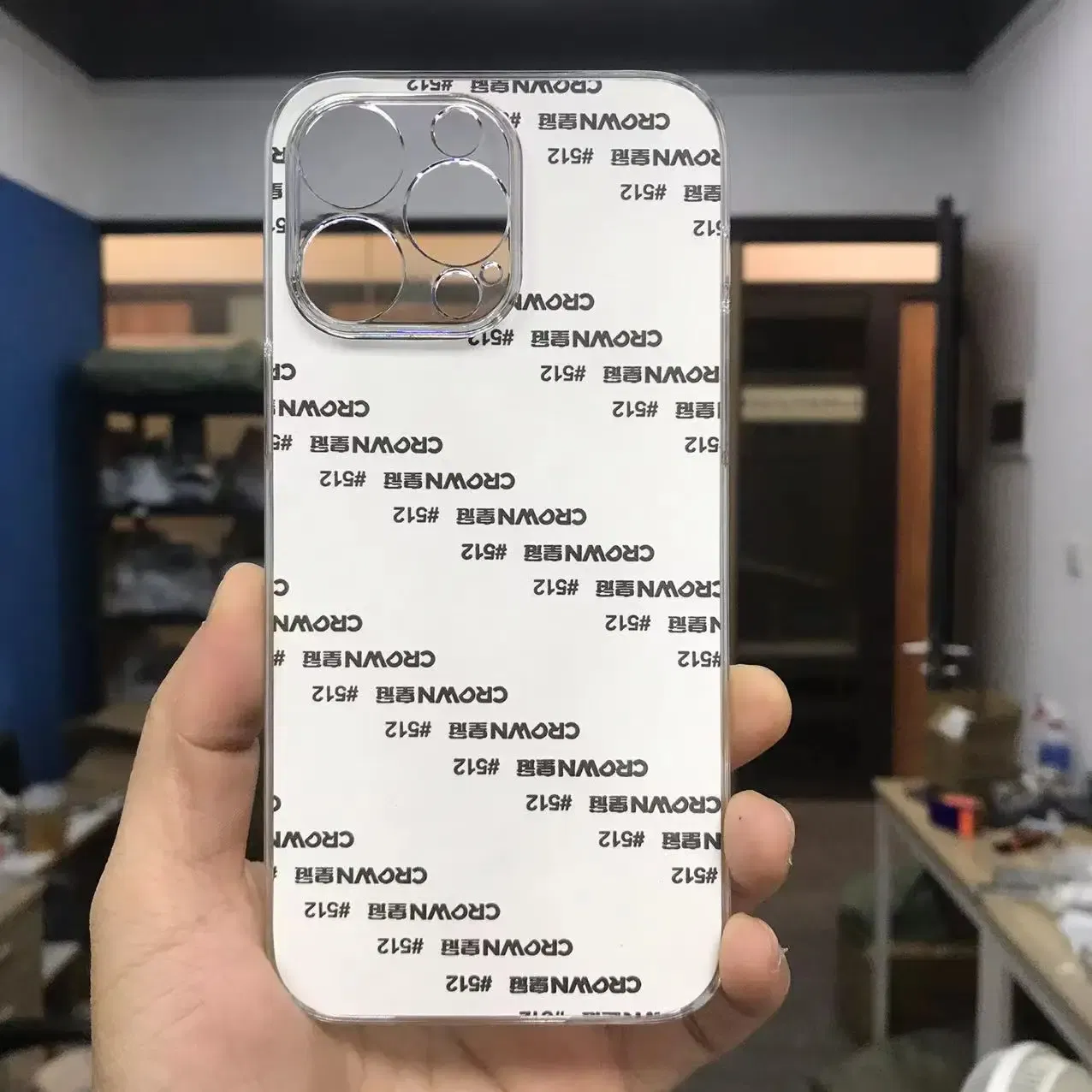 Color: black, Material: tpu - 5pcs  plastic Sublimation Blank Cover Case For iPhone 16 15 14 13 12 11 12 Pro Max With Aluminium Plate