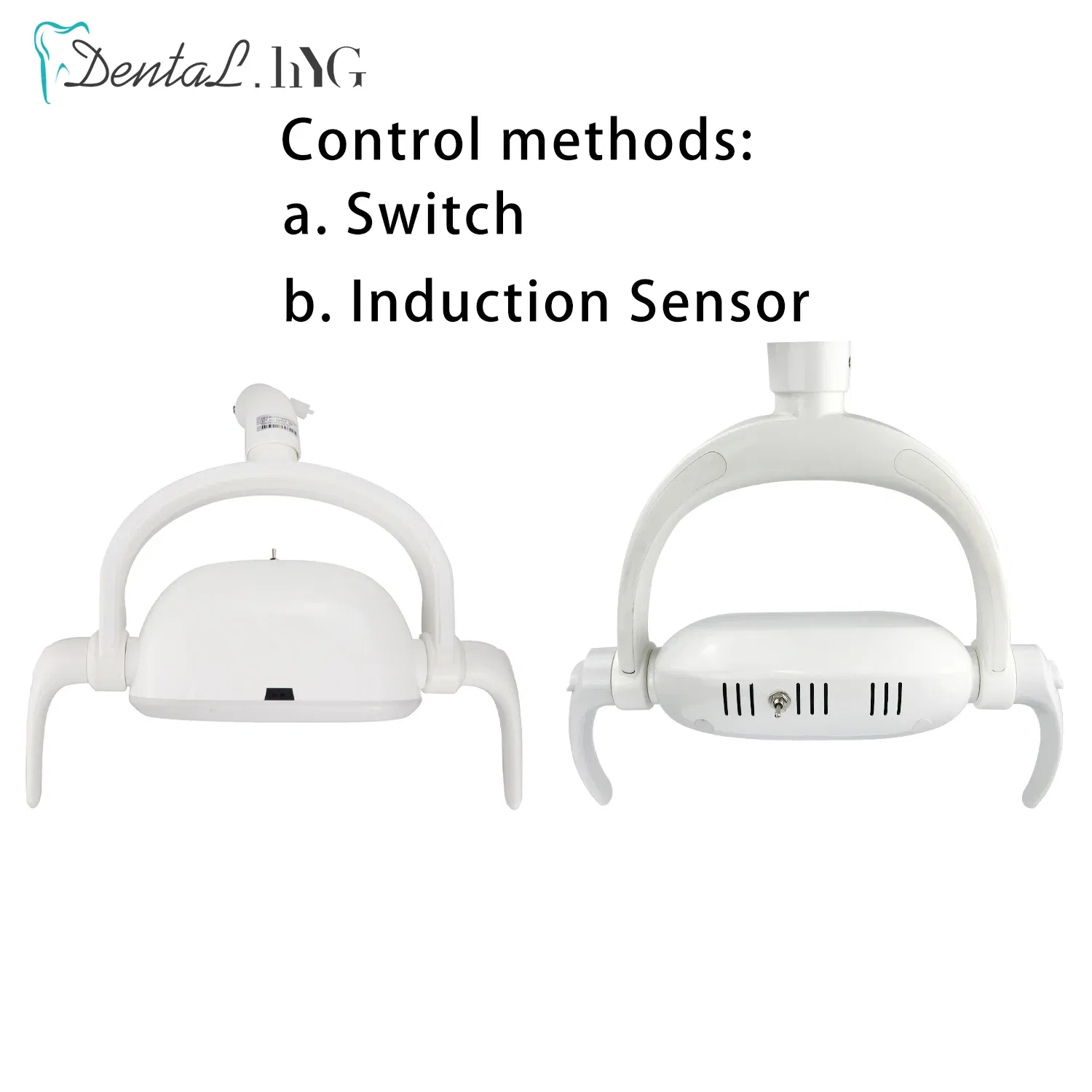 Color: Green - 4LED Dental LED Induction Lamp Shadowless Oral Lamp With Sensor Operation Light for Dental Chair Unit Dentistry Tool Equiment